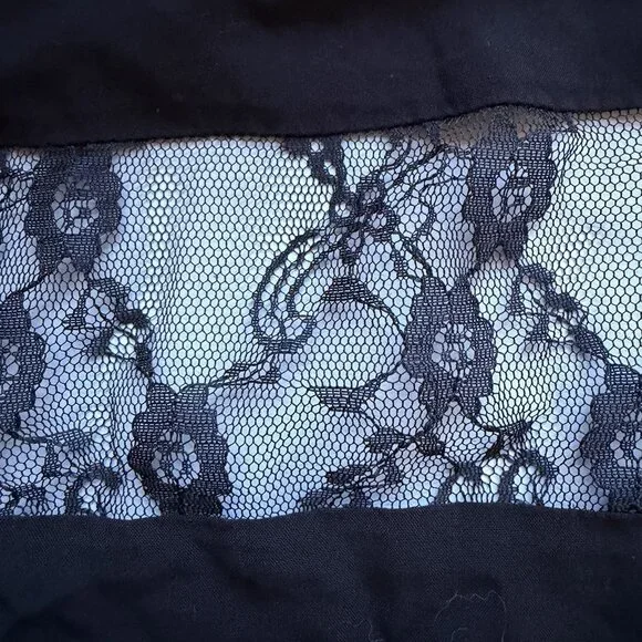 Y2K Royal Bones Daang Goodman Dress Size 3X Gothic Witchy Hi Low Whimsigoth Rose - Picture 6 of 11